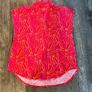 Soft Surroundings Vibrant Patterned Women's Top